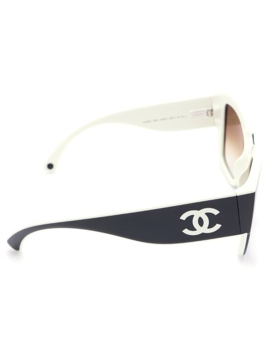 Chanel CC Logo Sunglasses Eyewe 53 19 White Eyewear